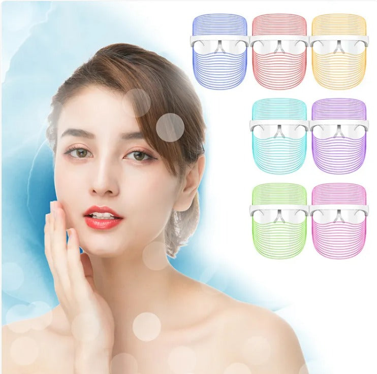 Full Reset LED Face Mask - Red, Blue, Amber Light