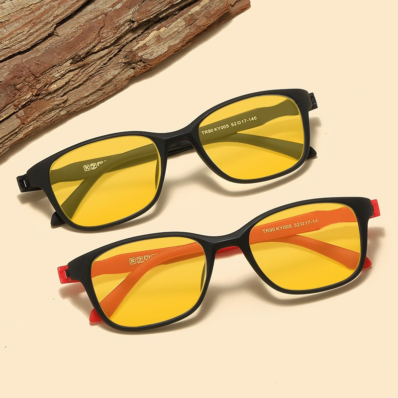 Amber Blue-Light Night Glasses