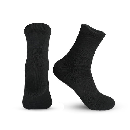 Full Reset Supply Compression Calf Sleeves, worn